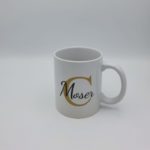 Personalisierte Tasse mit Wunschnamen und Buchstabe – Bild 2