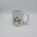 Personalisierte Tasse mit Wunschnamen und Buchstabe – Bild 4