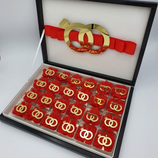 Schokoladenbox mit Ehering. (2) Schokoladenbox mit Ehering – Bild 2