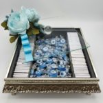 Holzkiste mit Schokolade und Süßigkeit  Nazar Boncuk - personalisiert – Bild 2