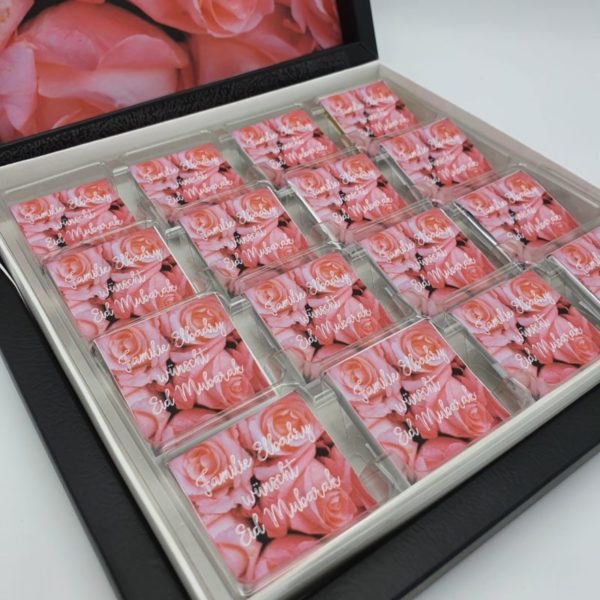 Personalisierte Schokolade - Eid Mubarak / Bayraminiz mübarek olsun – Bild 2