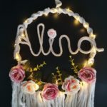 Personalisierter Traumfänger Makramee Wanddekoration – Bild 3