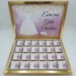 Braut Schokoladenbox Gelin Cikolatasi