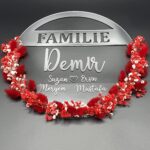 Personalisiertes Türschild mit Namen