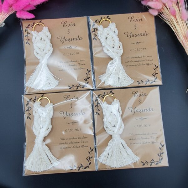 Makramee Schlüsselanhänger 3