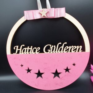 Personalisiertes Namensschild - Stern