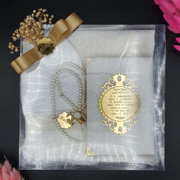 Gebetsteppich-Set personalisiert Männer