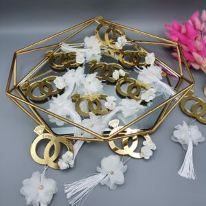 Gastgeschenk Ehering personalisiert