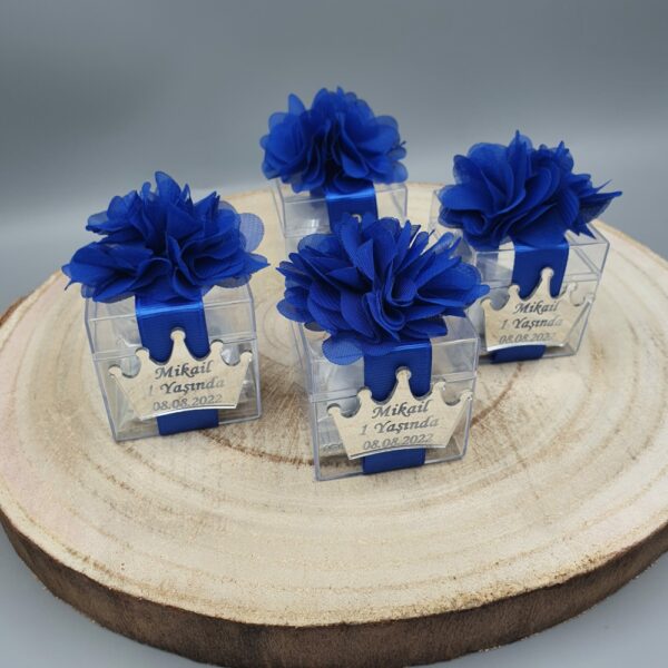 Personalisierte Gastgeschenke Krone mit Zuckermandeln und Schokolade (3) Gastgeschenke Krone 1