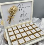 Personalisierte Schokobox moderne Signatur – Bild 4