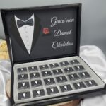 Bräutigam Schokoladenbox Damat Cikolatasi schwarz