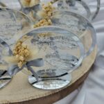 Gastgeschenk Ayatul Kursi Rund silber (2)