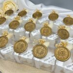 Gastgeschenk Bubble Kerze