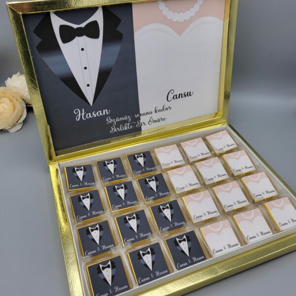 Gelin Damat Cikolatasi gold