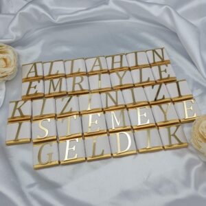 Kiz Isteme Cikolatasi Allahin Emriyle Kizinizi Istemeye Geldik Schokolade gold