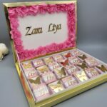 Schokoladenbox mit Schmetterling