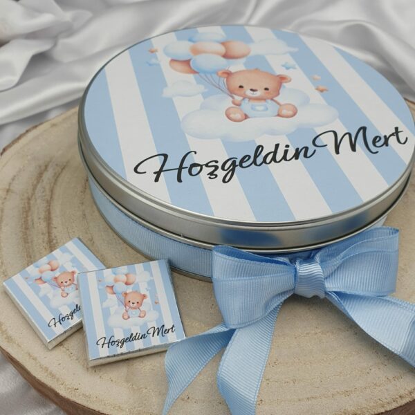 Personalisierte Schokolade Luftballon Bär (2)