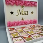 Schokoladenbox personalisiert mit Schmetterling Motiv 3