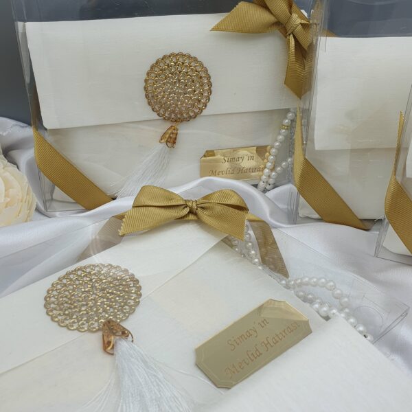 Personalisiertes Yasin Buch mit Tasche und Tasbih – Bild 4