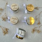 Personalisierte Gastgeschenke mit Zuckermandeln im Glas – Bild 4