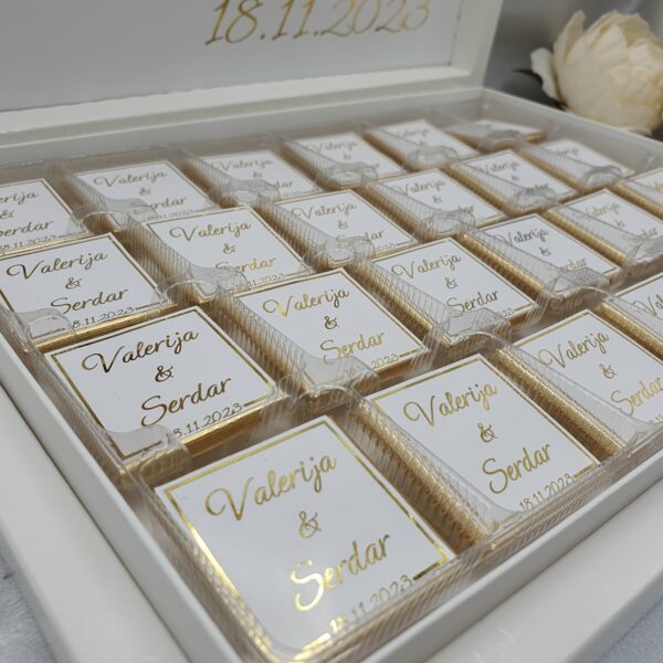Schokobox mit Goldschrift Veredelung – Bild 3