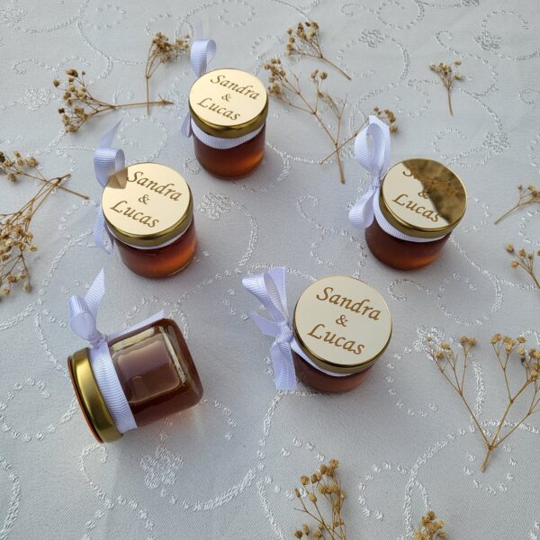 Honigglas Gastgeschenk personalisierbar – Bild 9