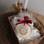 Personalisierte Lavendelseife in Schneeflockenform – Bild 3