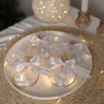 Personalisierte Zuckermandeln im Tüll mit Trockenblumen & Schleife – Bild 4